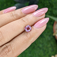 1.02 Ct. Purplish Pink Sapphire from Tanzania Life Style