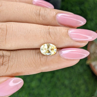 1.69 Ct. Yellow Sapphire from Tanzania Life Style