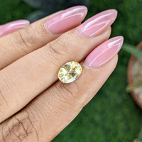 1.69 Ct. Yellow Sapphire from Tanzania Life Style