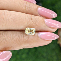 1.58 Ct. Yellow Sapphire from Tanzania Life Style