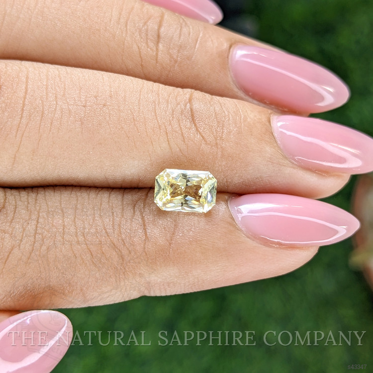 1.58 Ct. Yellow Sapphire from Tanzania