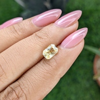 1.58 Ct. Yellow Sapphire from Tanzania Life Style