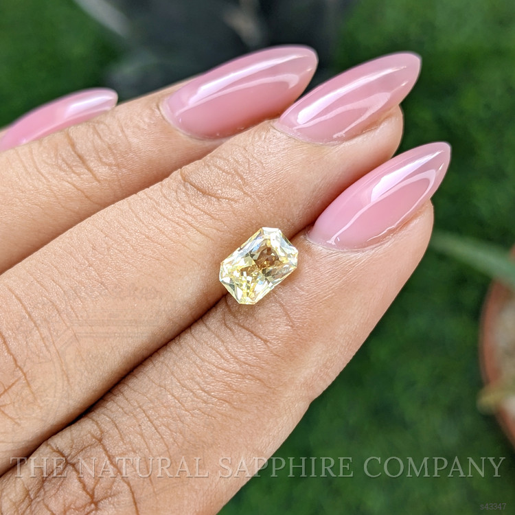 1.58 Ct. Yellow Sapphire from Tanzania