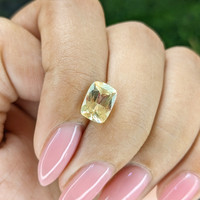 2.09 Ct. Yellow Sapphire from Tanzania Life Style