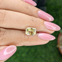 2.09 Ct. Yellow Sapphire from Tanzania Life Style