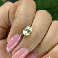1.25 Ct. Yellow Sapphire from Tanzania Life Style