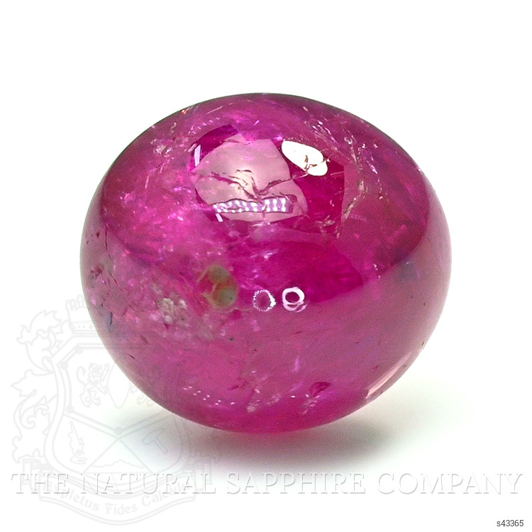 4.35 Ct. Pinkish Purple Cabochon Sapphire from Tanzania