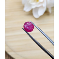 4.35 Ct. Pinkish Purple Cabochon Sapphire from Tanzania Life Style