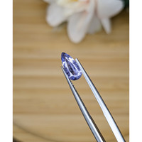 1.32 Ct. Violet Sapphire from Tanzania Life Style