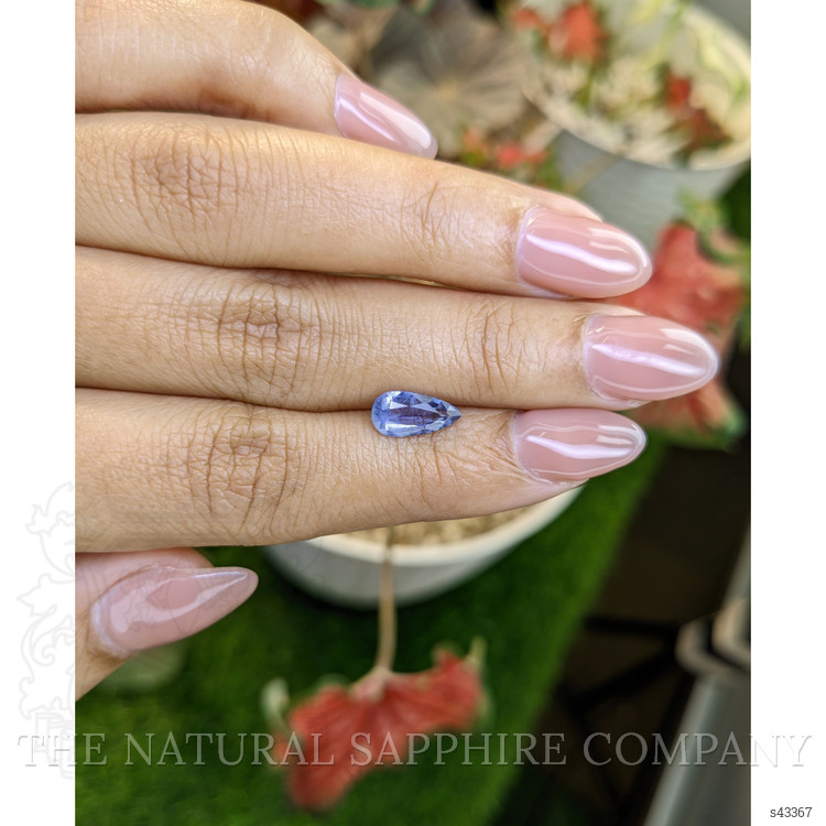 1.32 Ct. Violet Sapphire from Tanzania