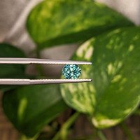1.07 Ct. Bluish Green Sapphire from Montana Life Style