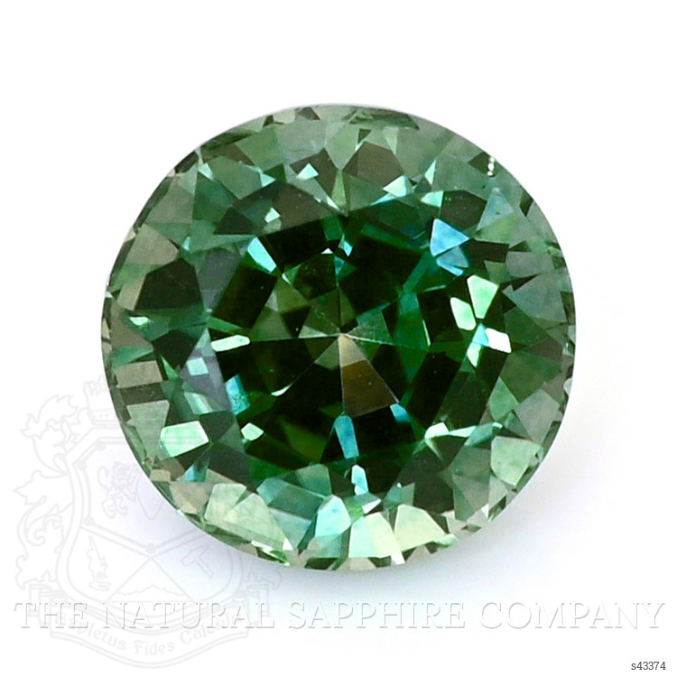 1.39 Ct. Bluish Green Sapphire from Montana