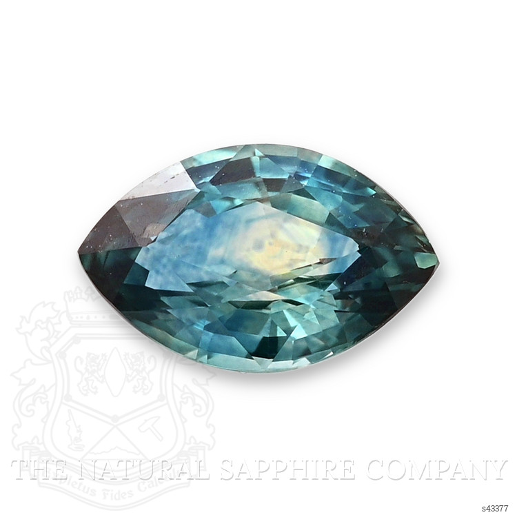 0.97 Ct. Bluish Green Sapphire from Montana