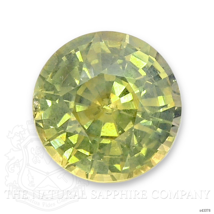 2.00 Ct. Yellowish Green Sapphire from Montana