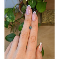 1.50 Ct. Greenish Blue Sapphire from Montana Life Style