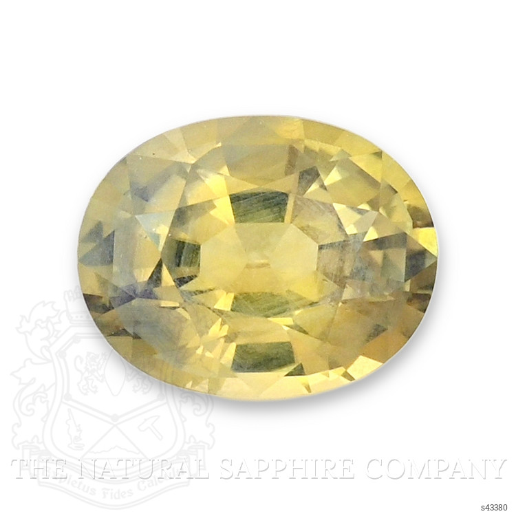 1.53 Ct. Greenish Yellow Sapphire from Montana