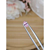 0.78 Ct. Purplish Pink Sapphire from Tanzania Life Style
