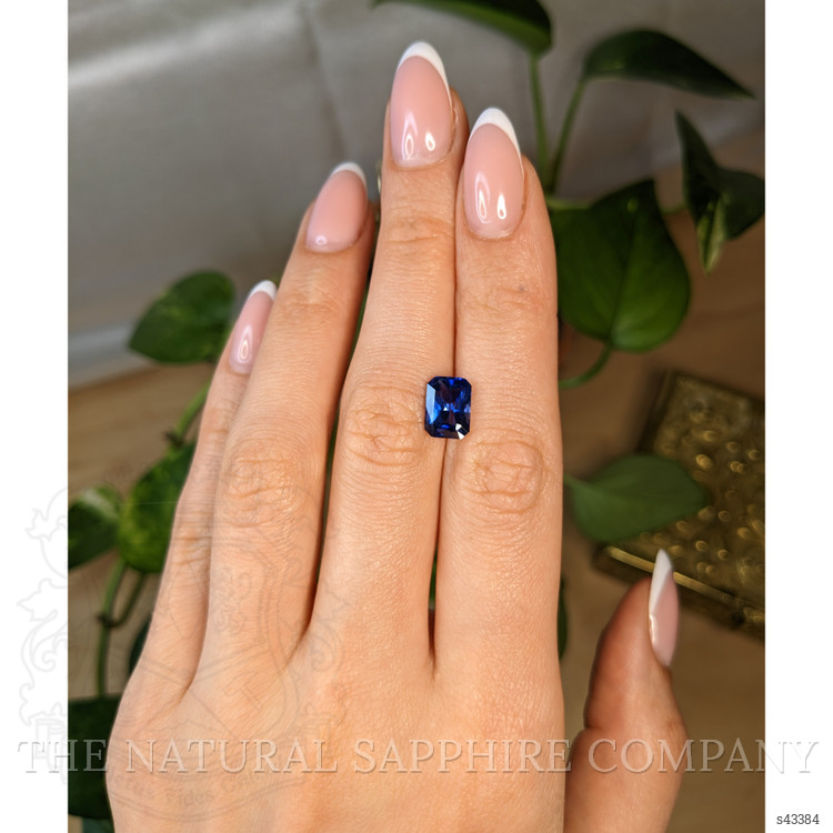 3.04 Ct. Blue Sapphire from Ceylon (Sri Lanka)