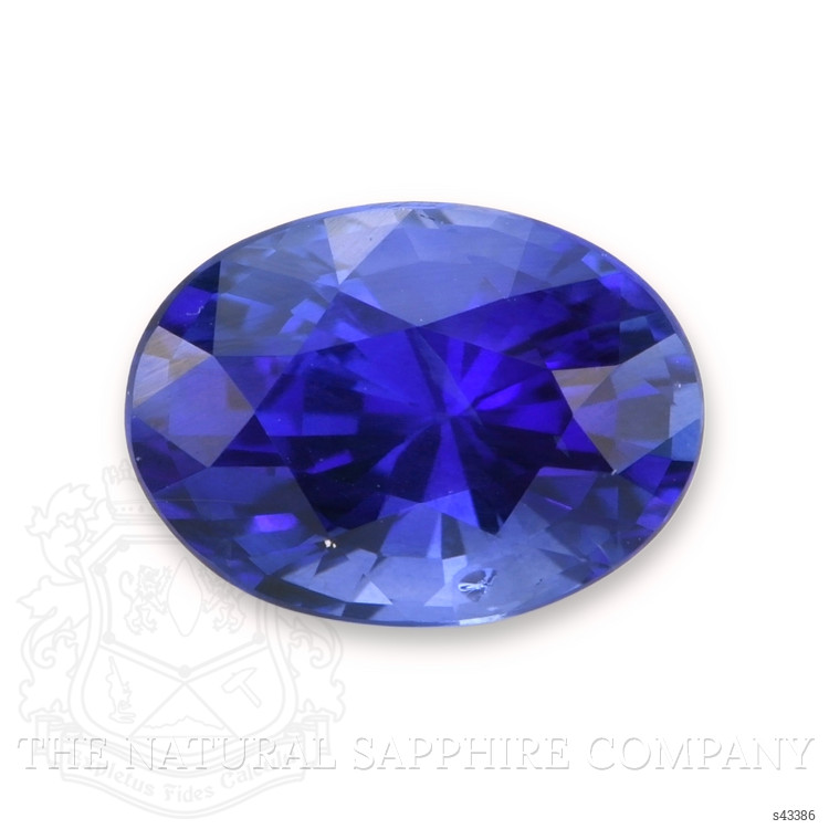 2.58 Ct. Blue Sapphire from Ceylon (Sri Lanka)