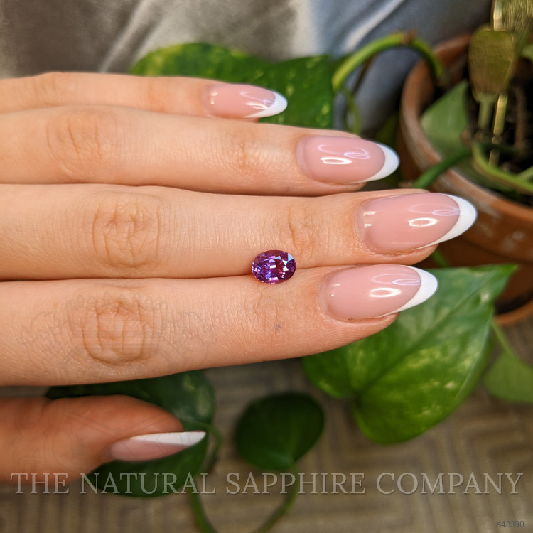 1.56 Ct. Pinkish Purple Sapphire from Madagascar