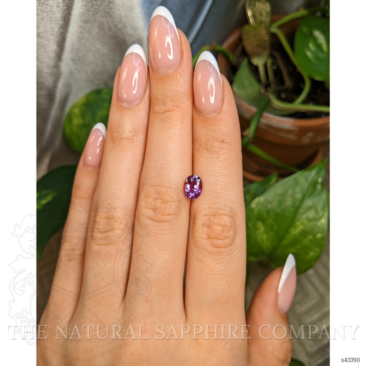 1.56 Ct. Pinkish Purple Sapphire from Madagascar
