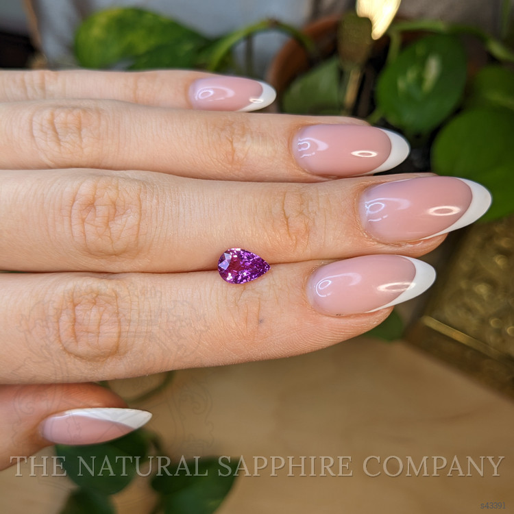 1.54 Ct. Pinkish Purple Sapphire from Madagascar