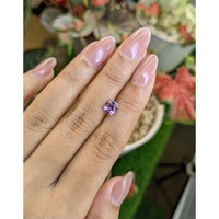 1.56 Ct. Pinkish Purple Sapphire from Ceylon (Sri Lanka) Life Style