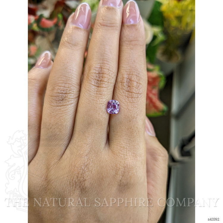 1.56 Ct. Pinkish Purple Sapphire from Ceylon (Sri Lanka)