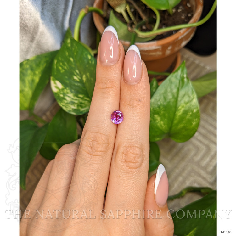 1.42 Ct. Purplish Pink Sapphire from Madagascar