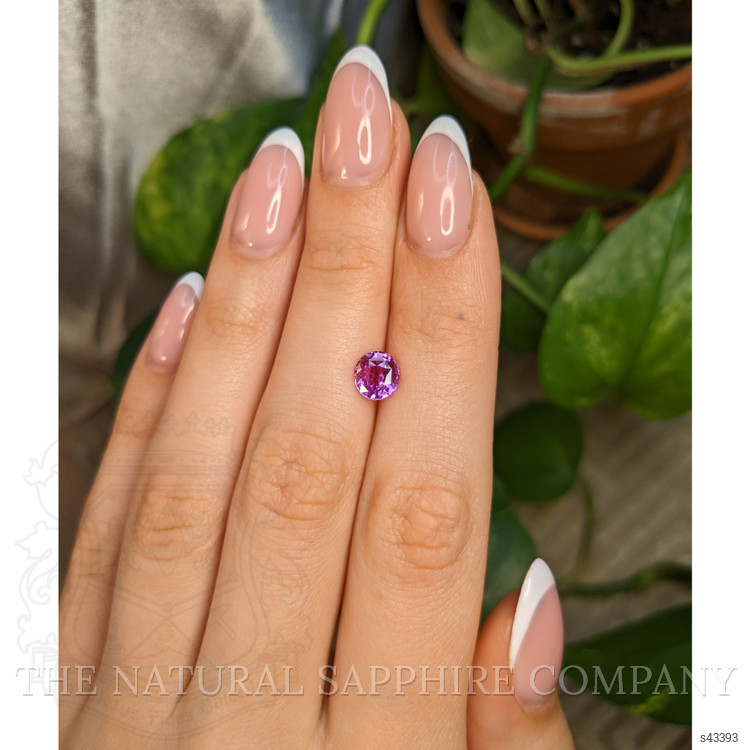 1.42 Ct. Purplish Pink Sapphire from Madagascar