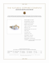 32.36 Ct. Bi Color / Parti Sapphire from Ceylon (Sri Lanka) Scan Report