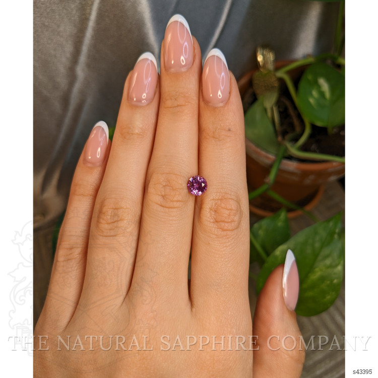 1.54 Ct. Pinkish Purple Sapphire from Madagascar