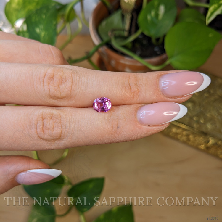 1.56 Ct. Purplish Pink Sapphire from Madagascar