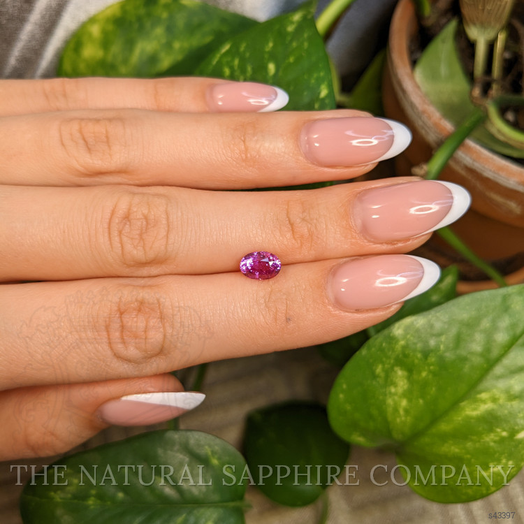1.53 Ct. Purplish Pink Sapphire from Madagascar