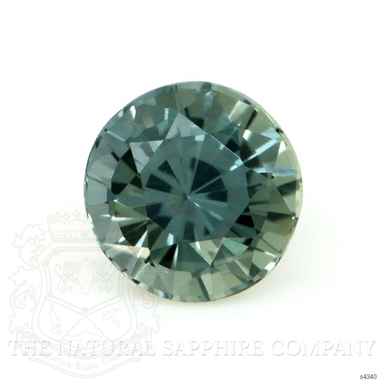 0.34 Ct. Bluish Green Sapphire from Ceylon (Sri Lanka)