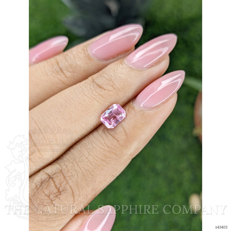 1.08 Ct. Pink Sapphire from Ceylon (Sri Lanka)