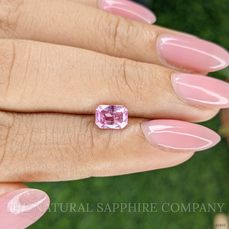 1.08 Ct. Pink Sapphire from Ceylon (Sri Lanka)