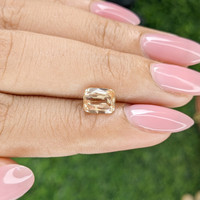 2.03 Ct. Padparadscha Sapphire from Ceylon (Sri Lanka) Life Style