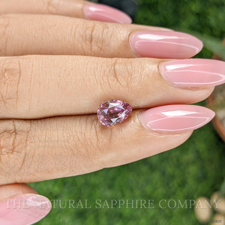 2.18 Ct. Purplish Pink Sapphire from Ceylon (Sri Lanka)