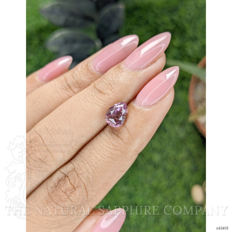 2.18 Ct. Purplish Pink Sapphire from Ceylon (Sri Lanka)