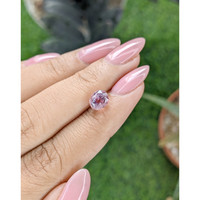 2.01 Ct. Purplish Pink Sapphire from Ceylon (Sri Lanka) Life Style