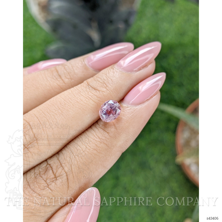 2.01 Ct. Purplish Pink Sapphire from Ceylon (Sri Lanka)