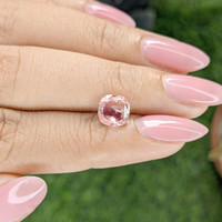 2.01 Ct. Padparadscha Sapphire from Ceylon (Sri Lanka) Life Style