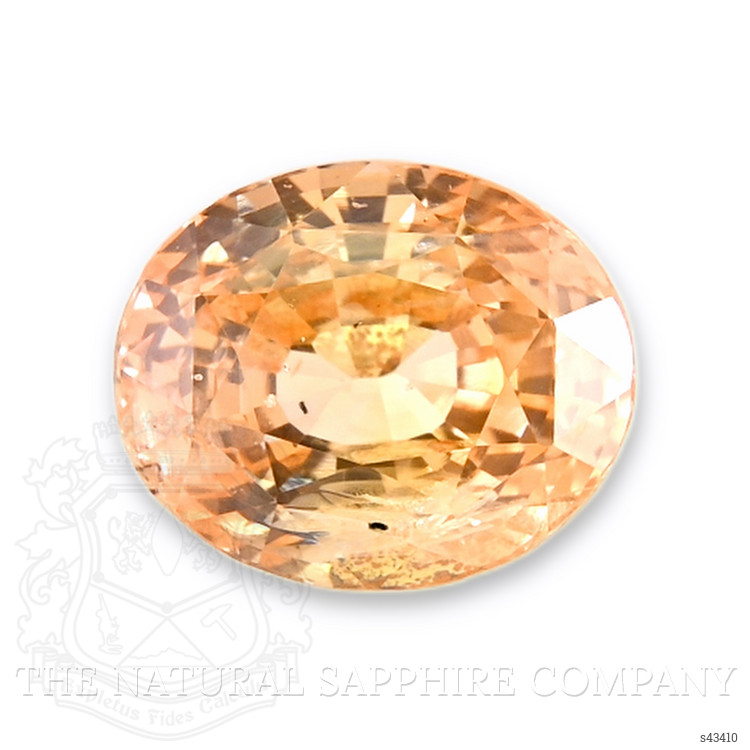 2.09 Ct. Peach Sapphire from Ceylon (Sri Lanka)