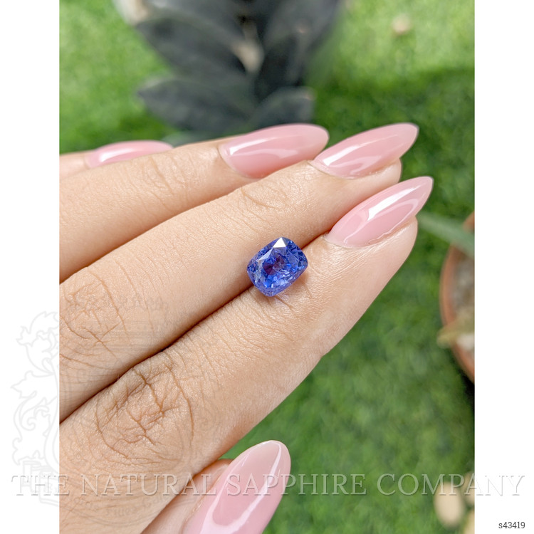 2.61 Ct. Blue Sapphire from Ceylon (Sri Lanka)