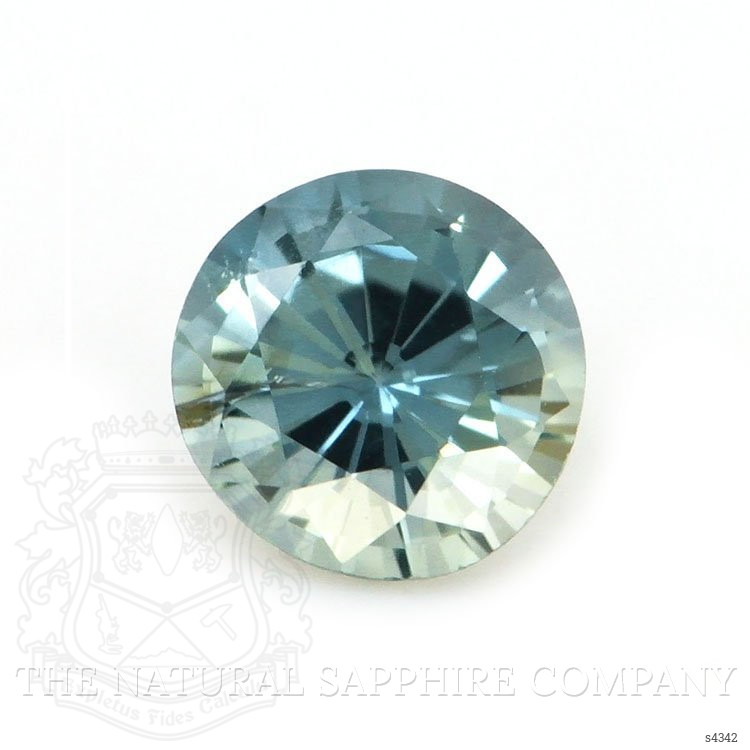 0.35 Ct. Greenish Blue Sapphire from Ceylon (Sri Lanka)