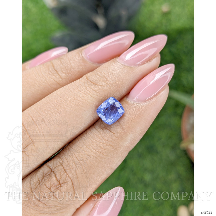 2.20 Ct. Blue Sapphire from Ceylon (Sri Lanka)