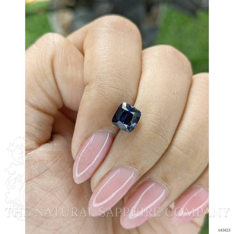 2.06 Ct. Blue Sapphire from Ceylon (Sri Lanka)