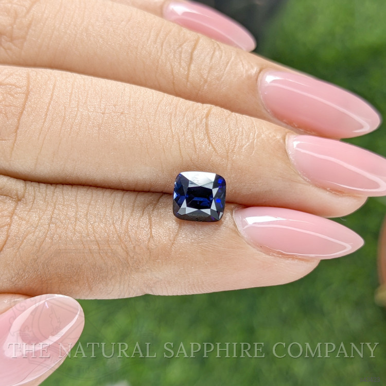 2.06 Ct. Blue Sapphire from Ceylon (Sri Lanka)