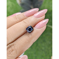2.06 Ct. Blue Sapphire from Ceylon (Sri Lanka) Life Style
